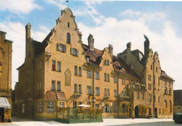 1935 Ansichtskarte, Brauereigasthof Zum Kuchlbauer