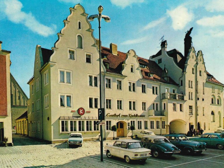 1970 Ansichtskarte, Brauereigasthof Zum Kuchlbauer